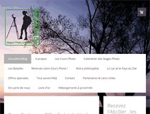 Tablet Screenshot of coursphotonumerique.com